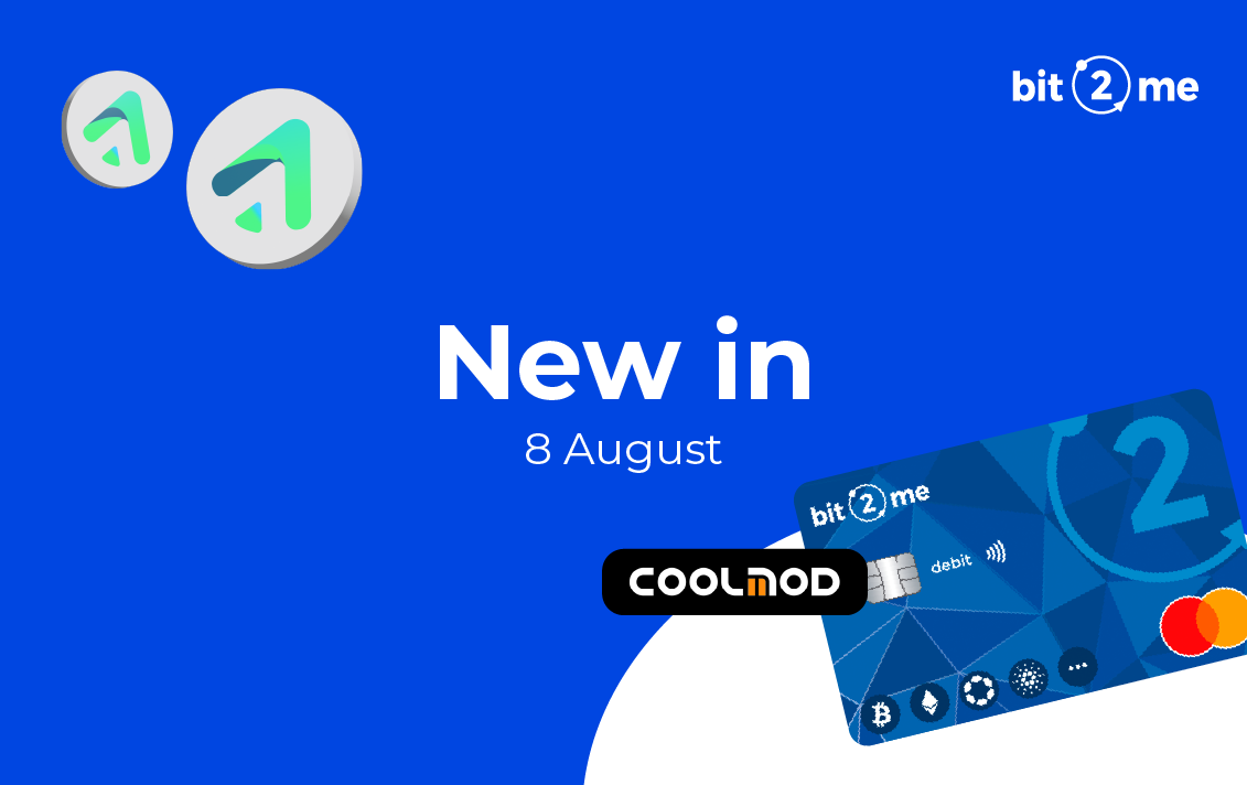 Second Tuesday of August and here we are, yet another week full of news like new coins in wallet and more cashback in Card.