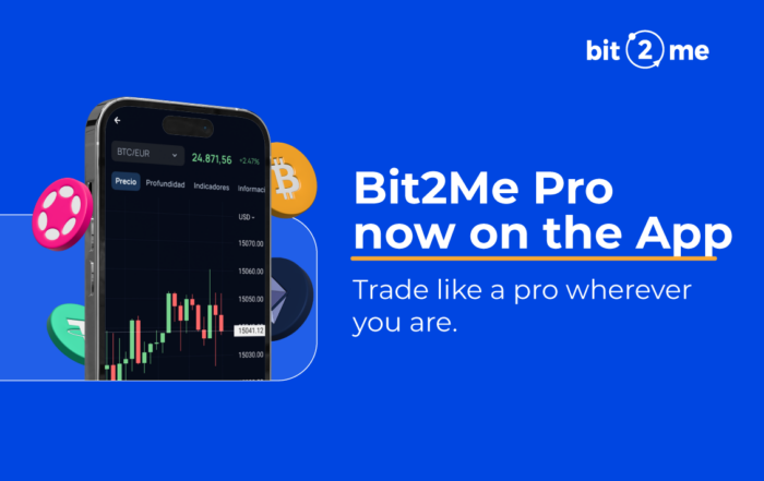 Bit2Me Pro now on the app