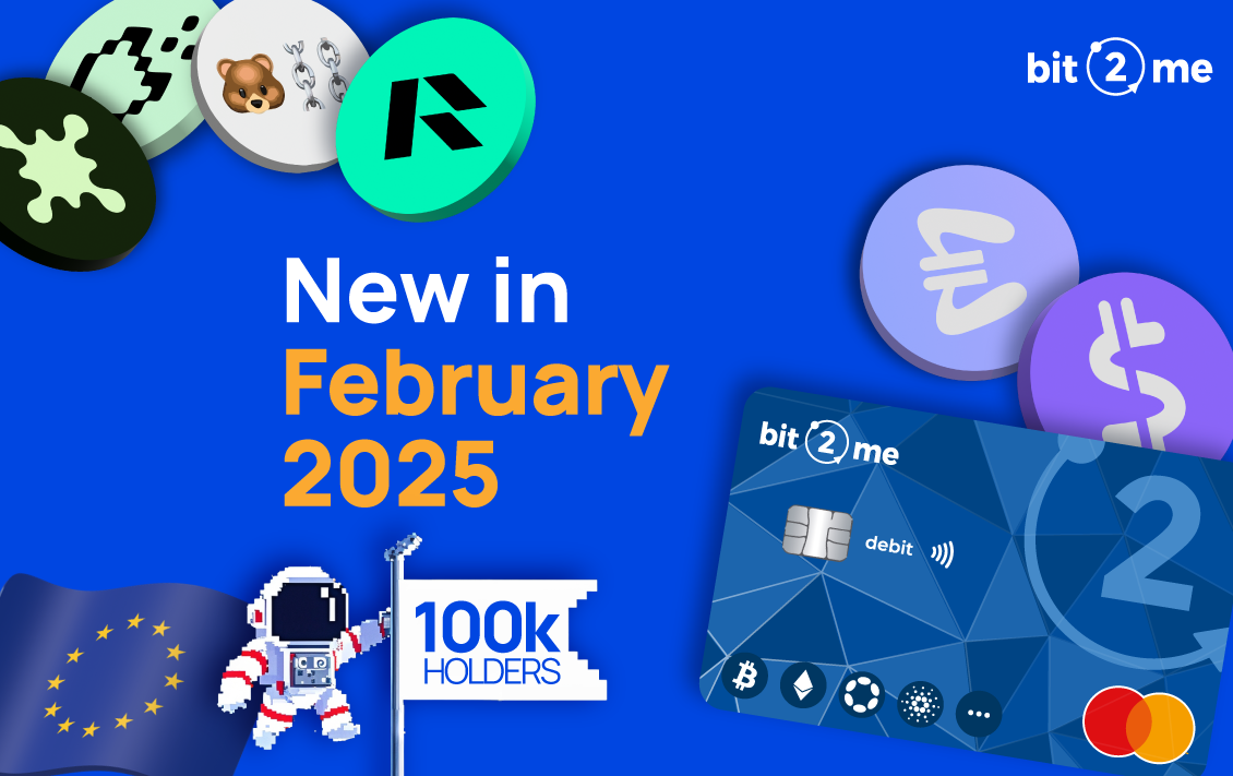 new in february 2025 in Bit2Me