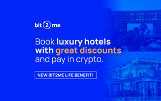 Bit2Me launches Bit2Me Travel: explore the world, book luxury hotels, and pay with crypto. Your crypto can now take you on vacation too.