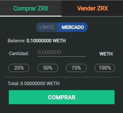 como tradear tokenes ERC20