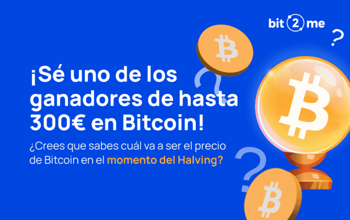 Adivina el precio de Bitcoin el día del halving y llçevate 300€ en BTC