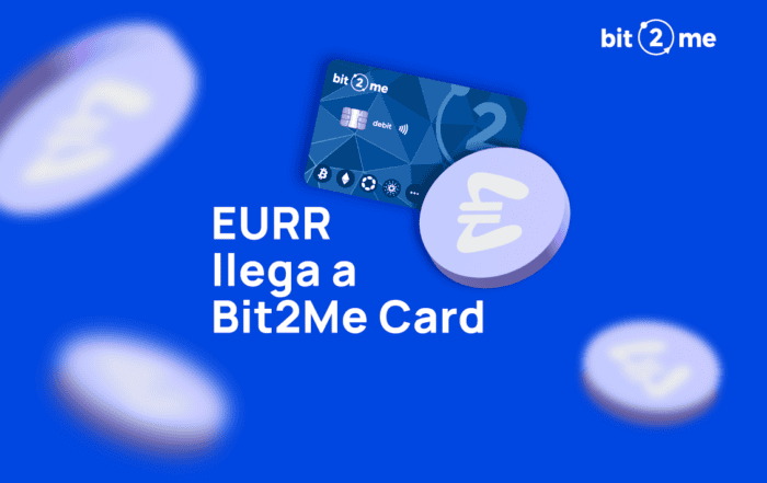 Nuevo listing en Bit2Me: EURR