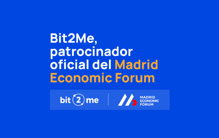 Bit2Me patrocinador oficial de Madrid Economic Forum 2025