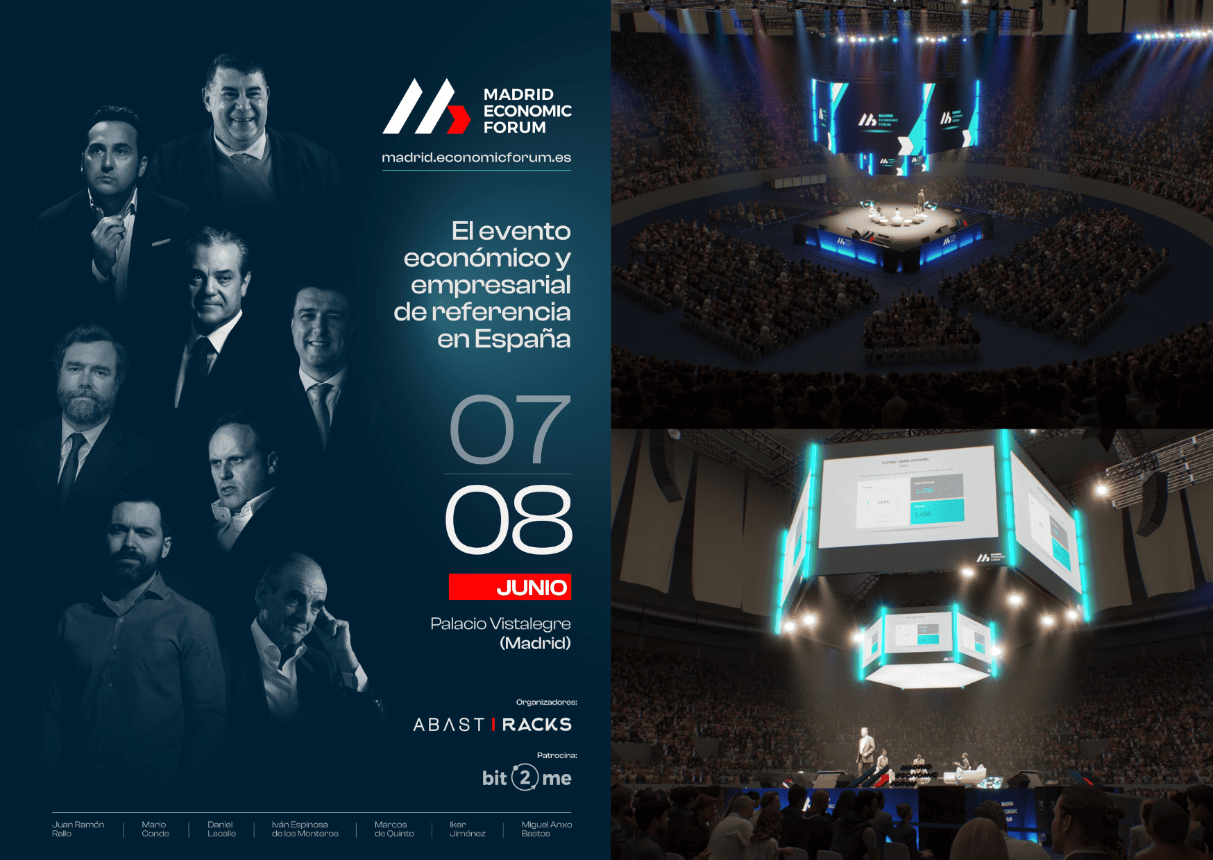 Bit2Me patrocinador del Madrid Economic Forum 2025